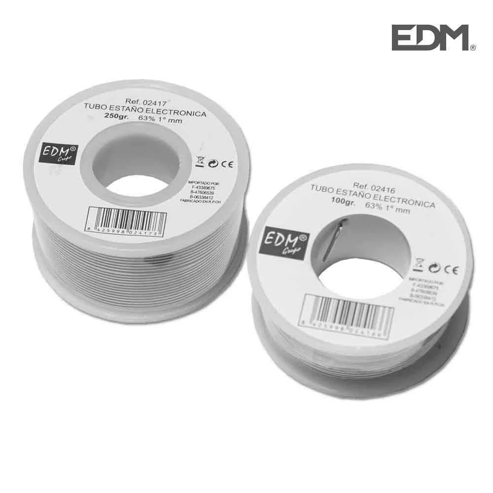 Fio de Estanho em Rolo 250gr 63% 1mm