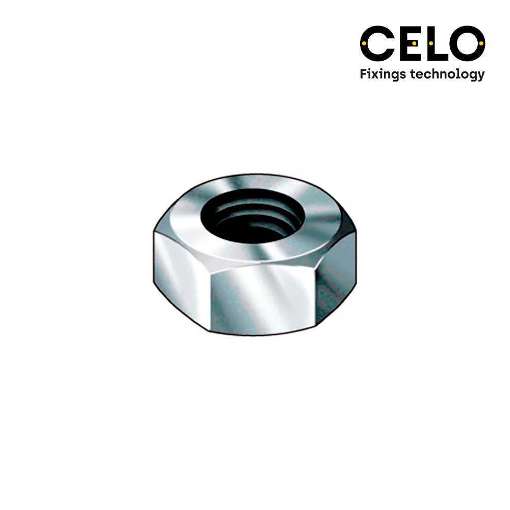 Caixa 250Un Porca Hexagonal Din/Ref 934 8 Zincado