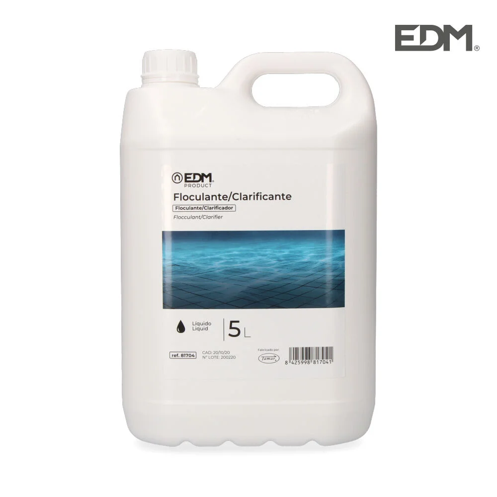 Floculante Liquido 5 L. Fus&atilde;o. Edm