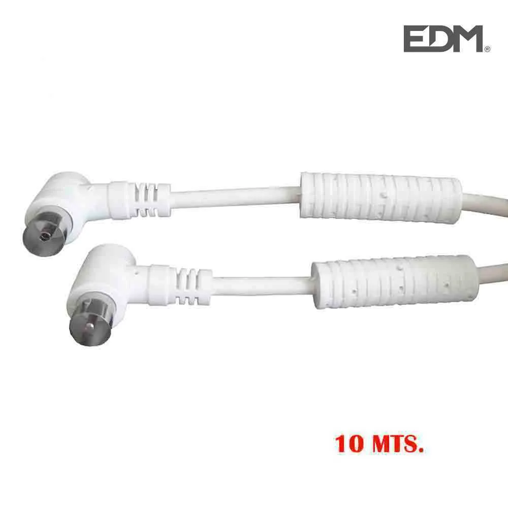 Prolongador Tv/Video Curvo com Filtro 9,5mm 10m E.