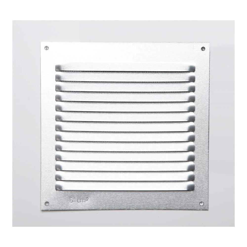 Grelhas Sem Laterais Aluminio 0.6 Natural 150X150M