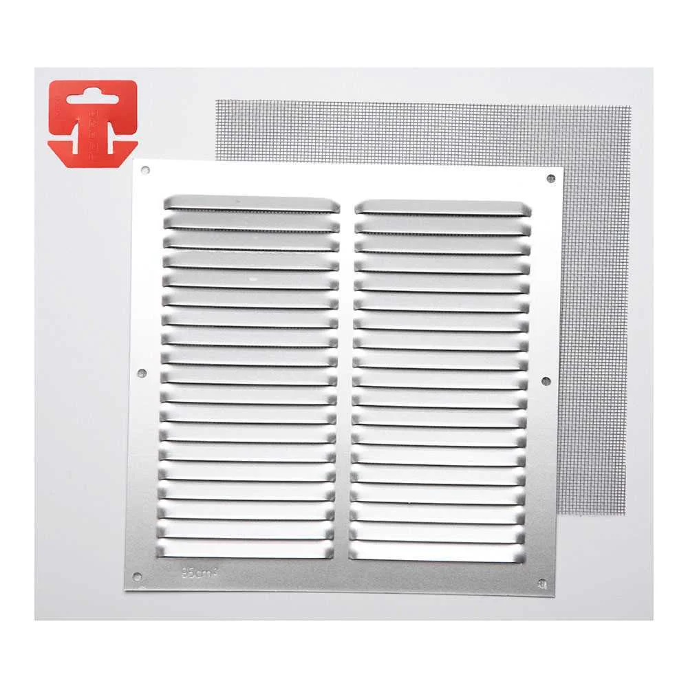 Grelha Anti-Mosquito Aluminio 0.6 Natural 200x200mm (G)