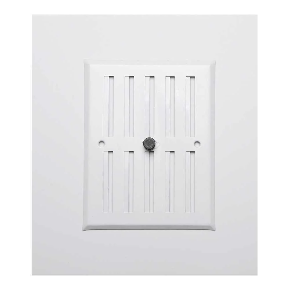 Grelha Regul&aacute;vel Aluminio 0.8 Branco 130x170mm