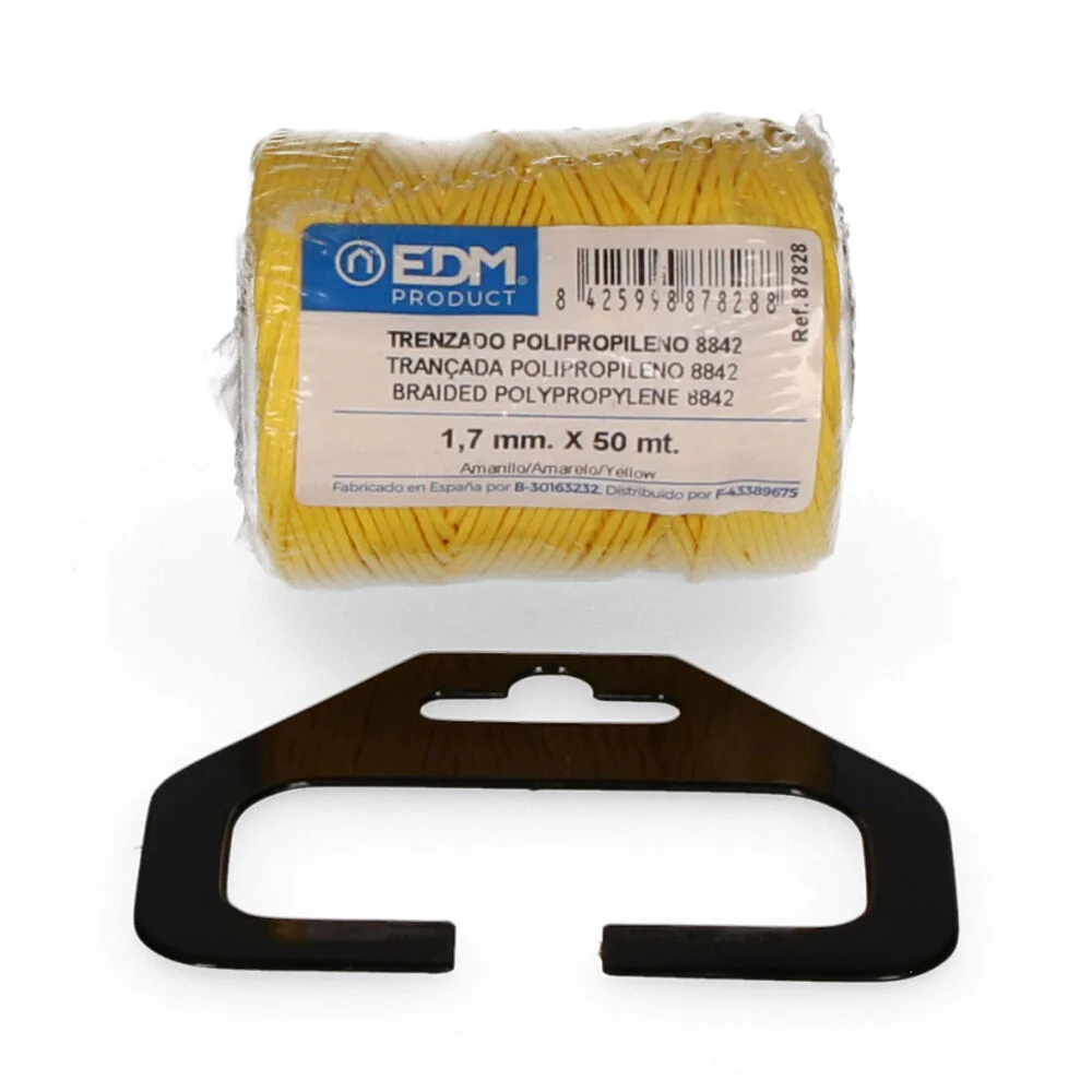 Bobine Tran&ccedil;ada Polipropileno 8842 50Mts Amarelo