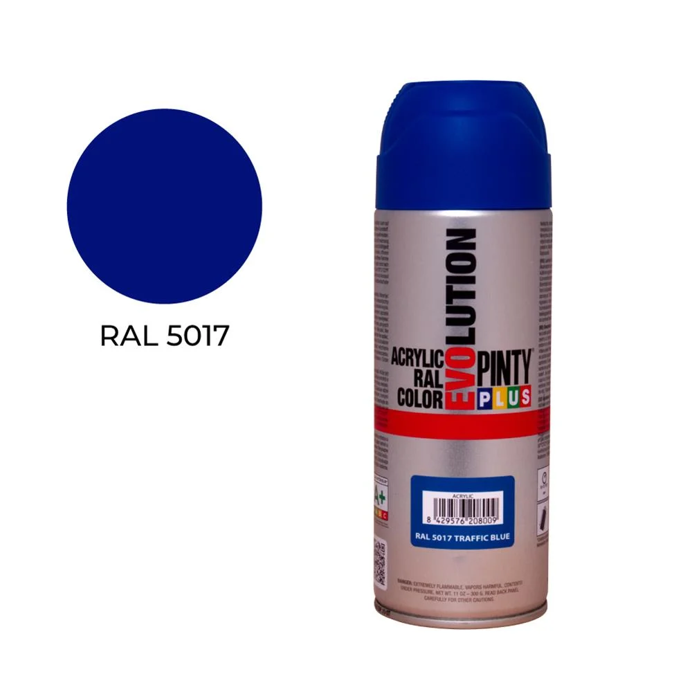 Pintura em Spray Pintyplus Evolution 520cc Ral 5017 Azul Tr&aacute;fico