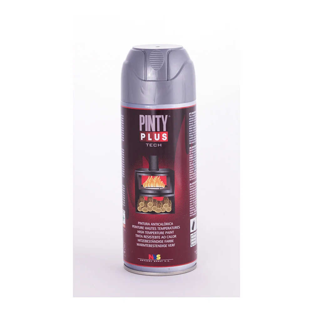 Pintura em Spray Pintyplus Tech 520cc Antical&oacute;rica Prateada A150