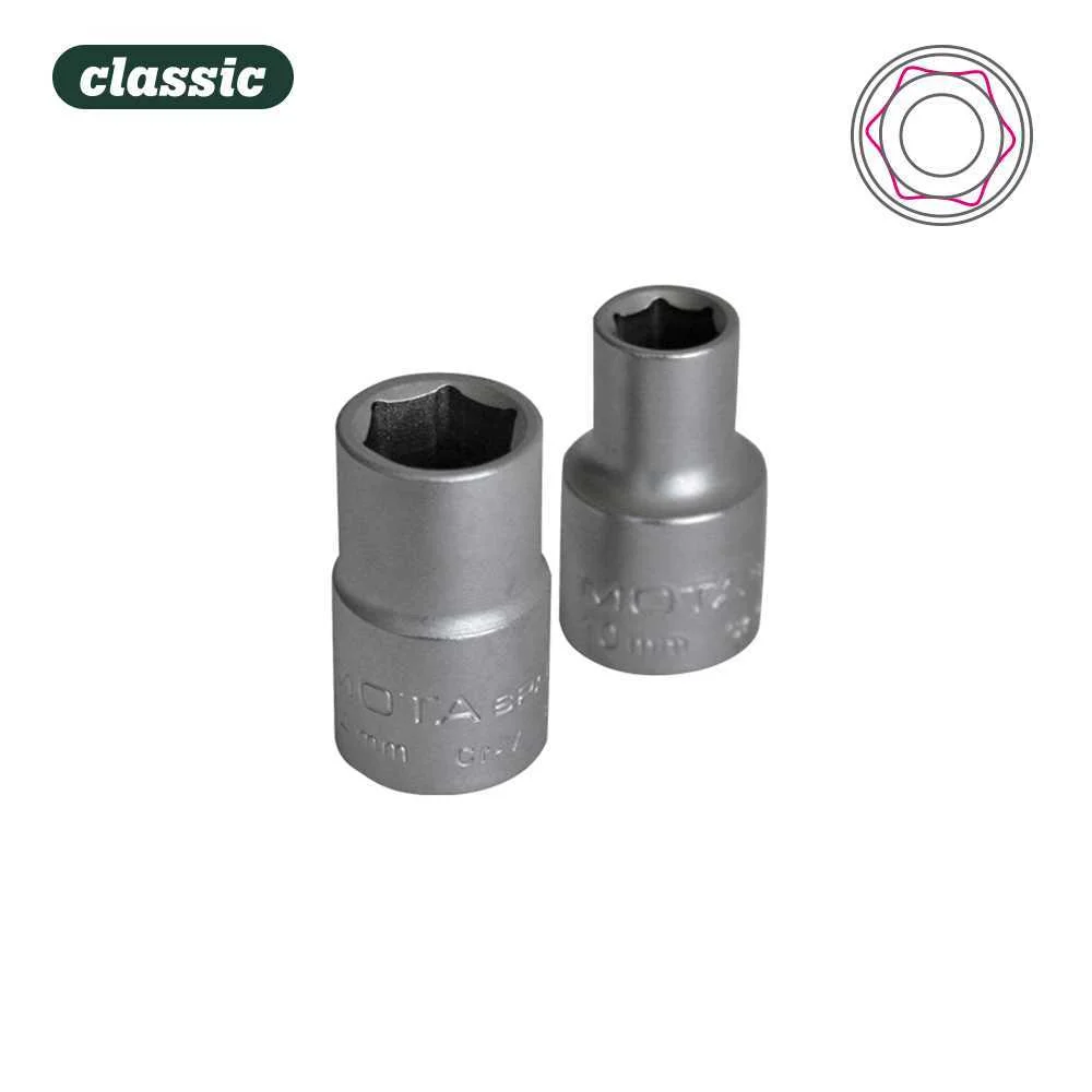 Chave de Caixa Sextavada Encaixe 1/2" de 23mm E623 Mota