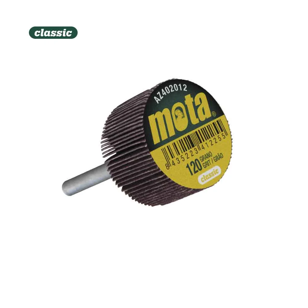 Disco de Lixa Lamelas 30x15x6mm Granula&ccedil;ao 50 Az3.