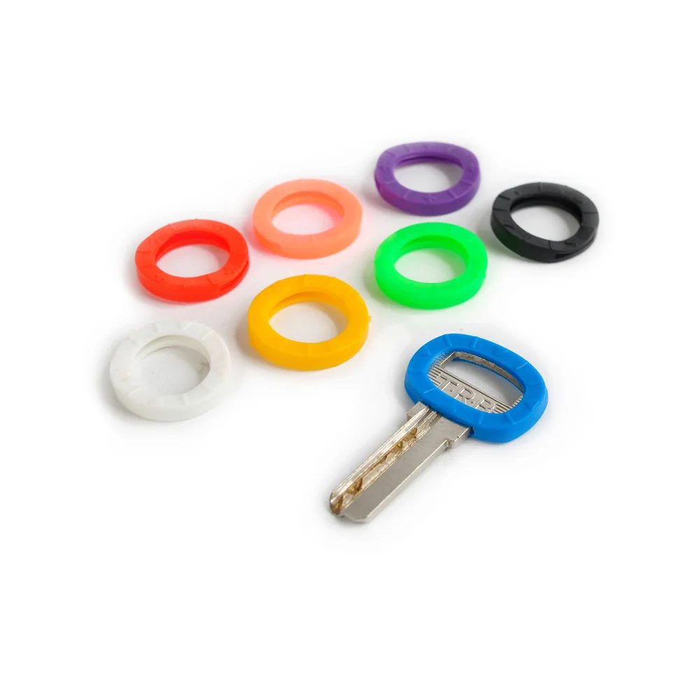 Pack 20 Anilhas Plastico Marcador De Chaves Cores