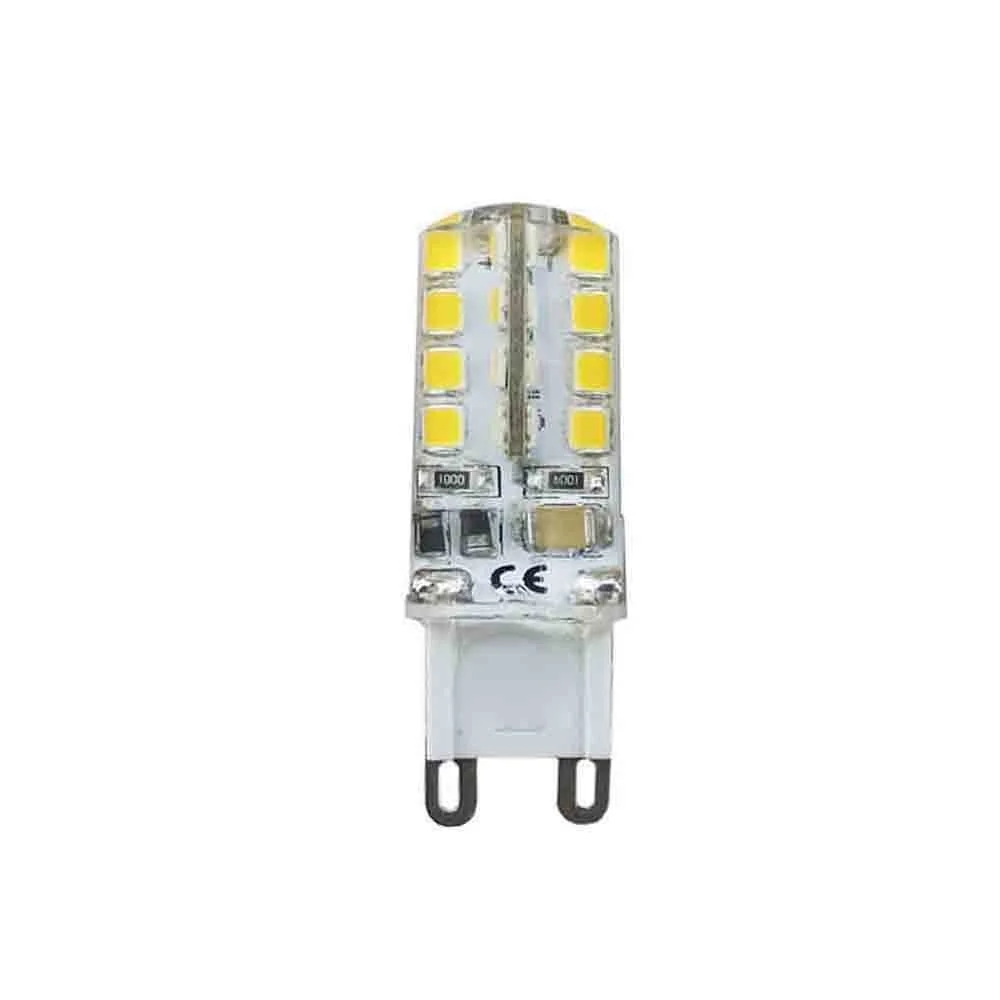 Lampada G9 Silicone LED 2,5w 200 Lm 3200k Luz Que.