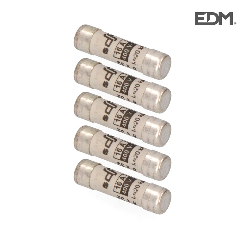 Fus&iacute;vel Mt00 16a 8,5x31,5mm Tipo Ticino Embalado (5 Unit.)