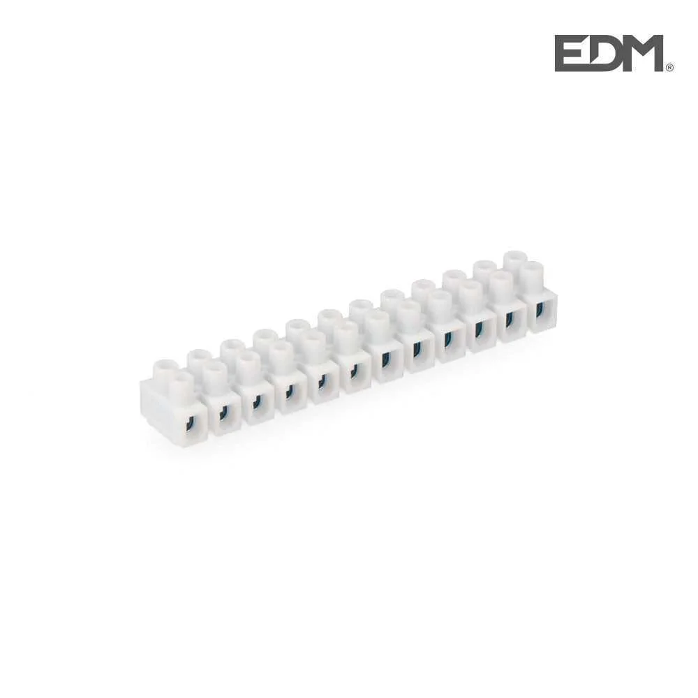 Regua de Jun&ccedil;&atilde;o de 2,5mm a 4mm Branca Edm Embalada