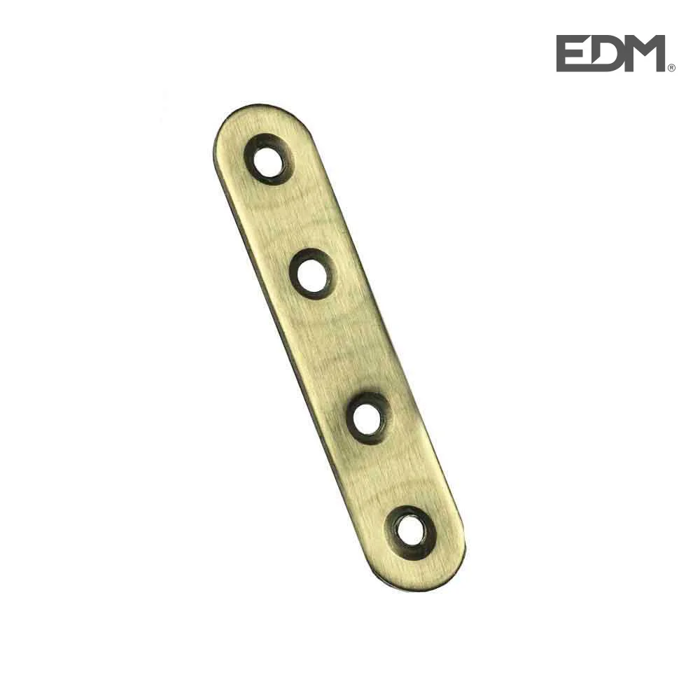 Placa de Uniao A&ccedil;o Inox 120x19x2mm Edm