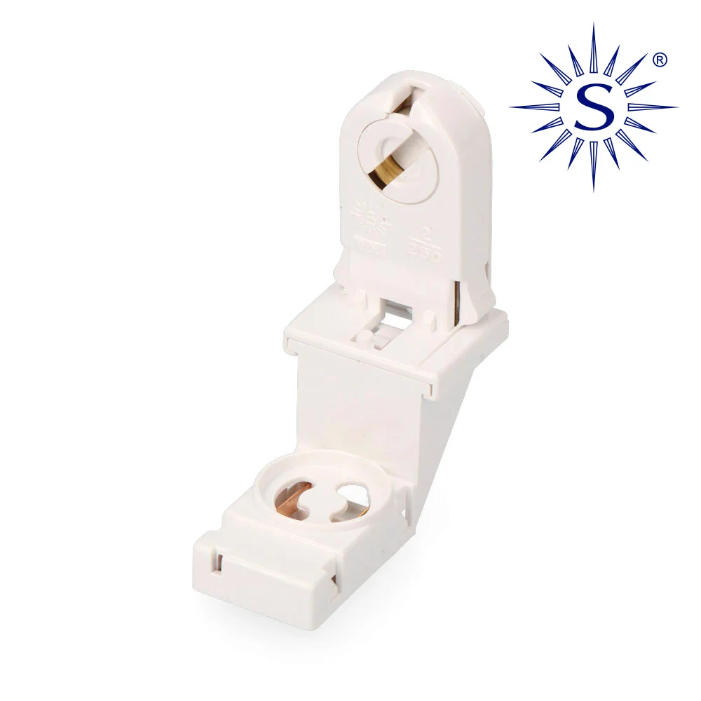 Casquilho para Tubo Fluorescente + Arrancador (Retractilado) Solera