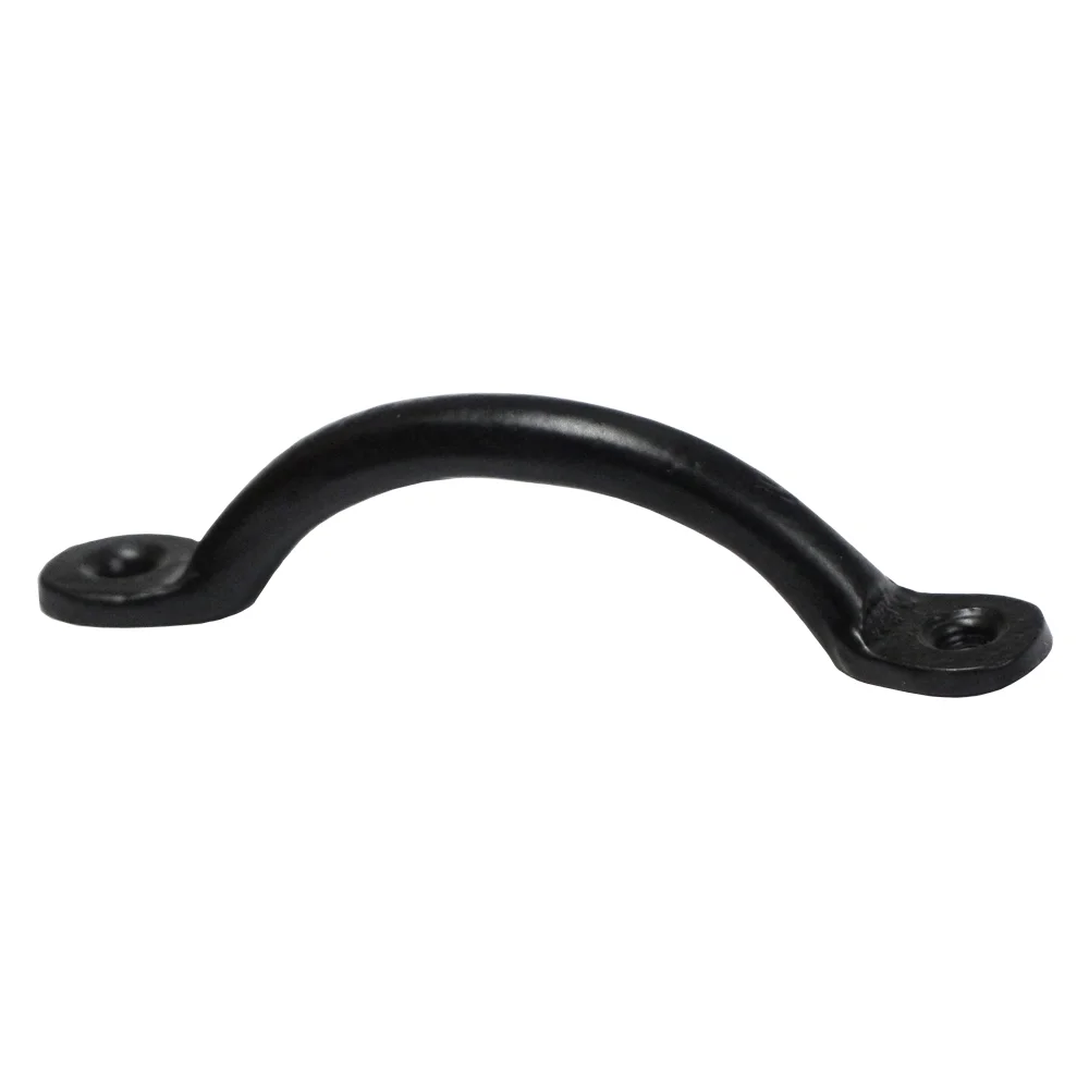 Puxador 125mm H&deg; Preto Edm