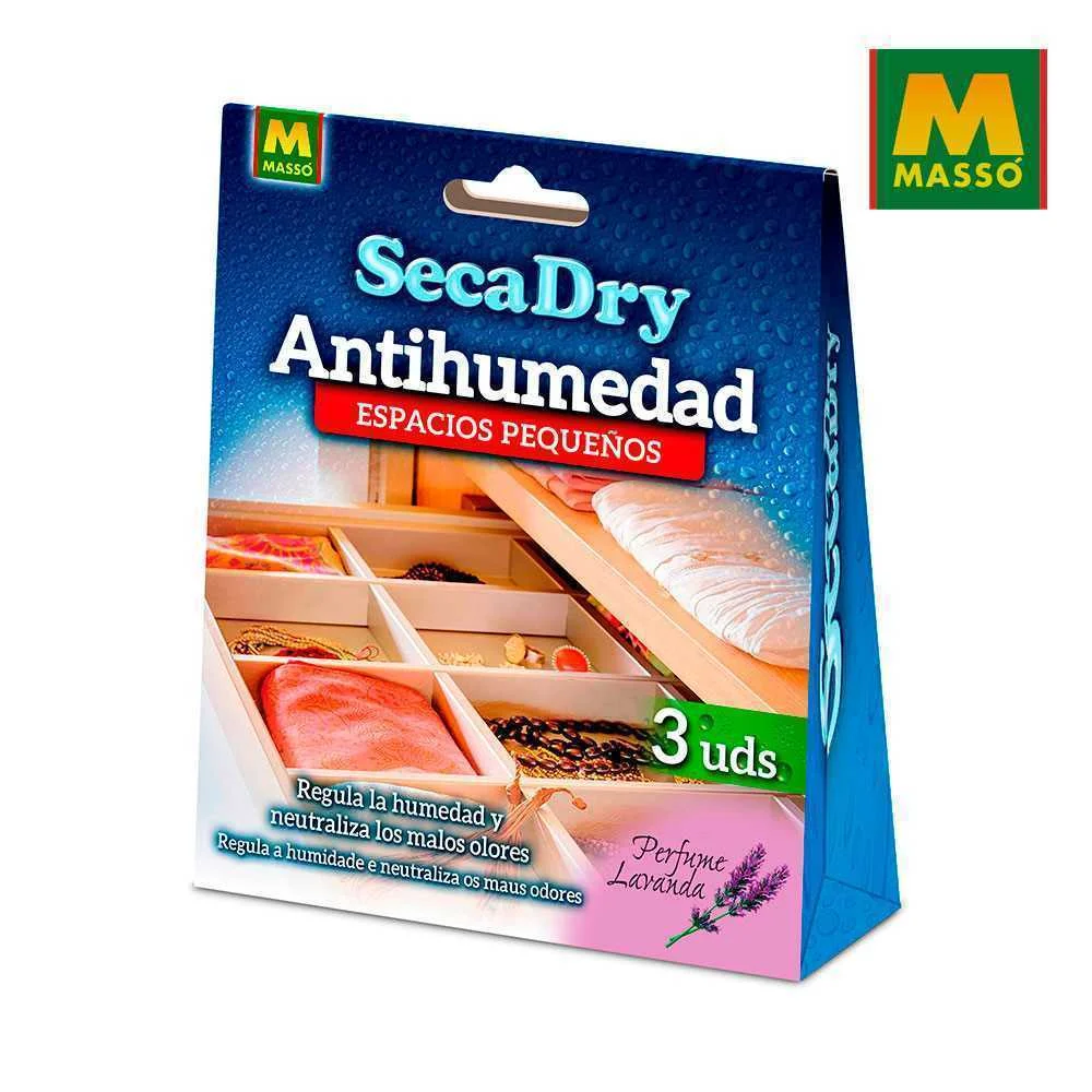 Secadry Saco em Gel 3x30g 231587 Mass&oacute;
