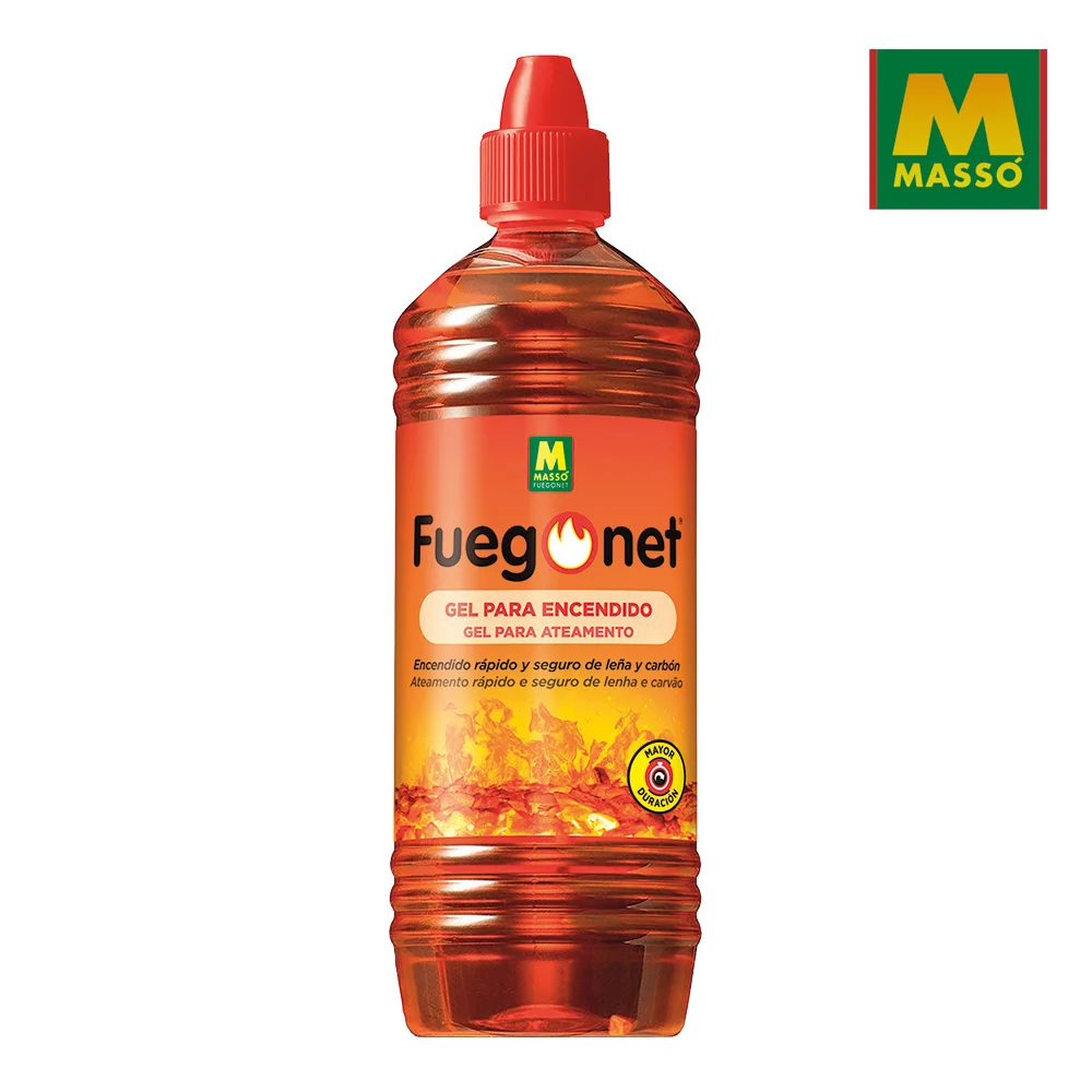 Gel de Igni&ccedil;&atilde;o 1 L. Fuegonet 31448 Mass&oacute;