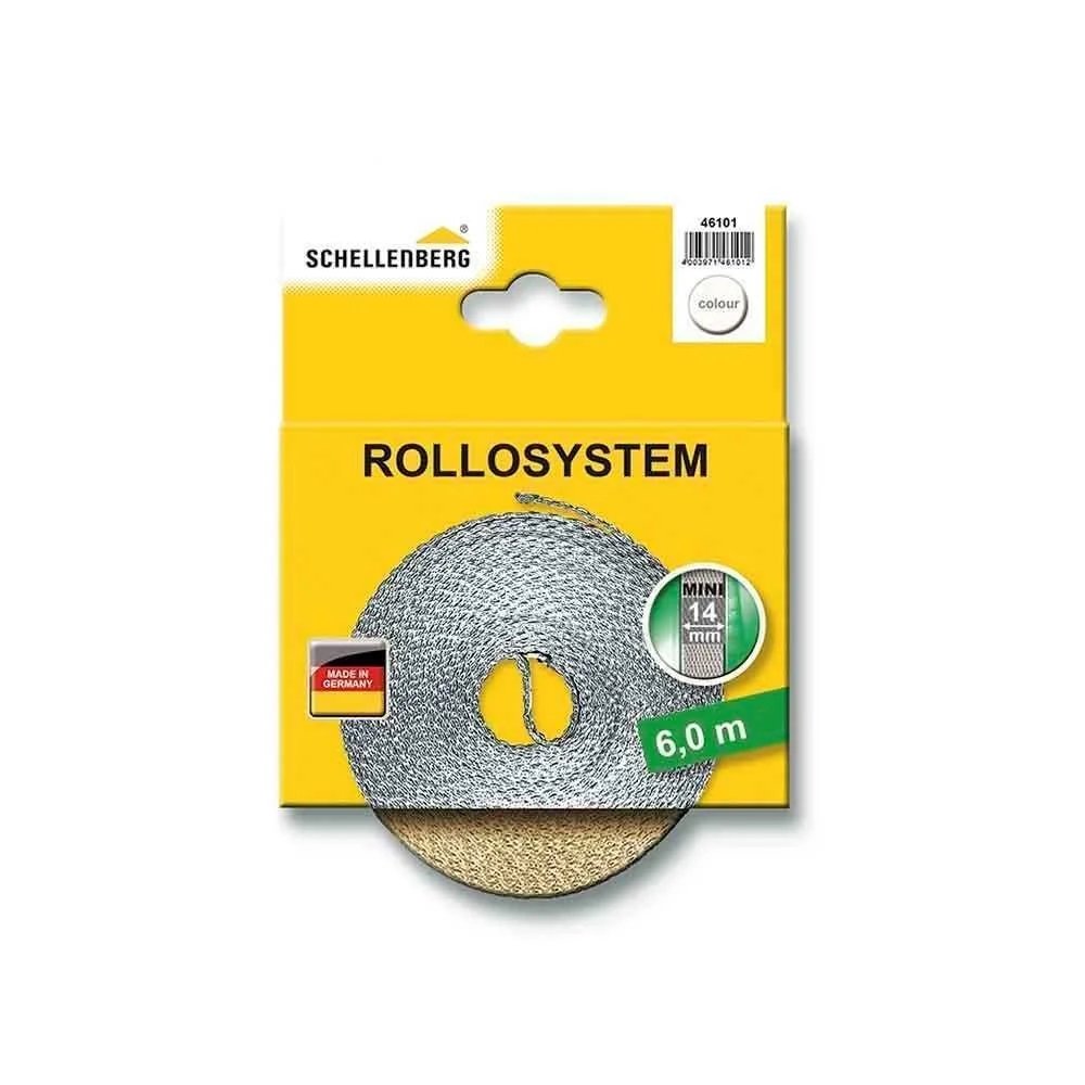 Fita para Persianas 14mm X 6m Bege Schellenberg