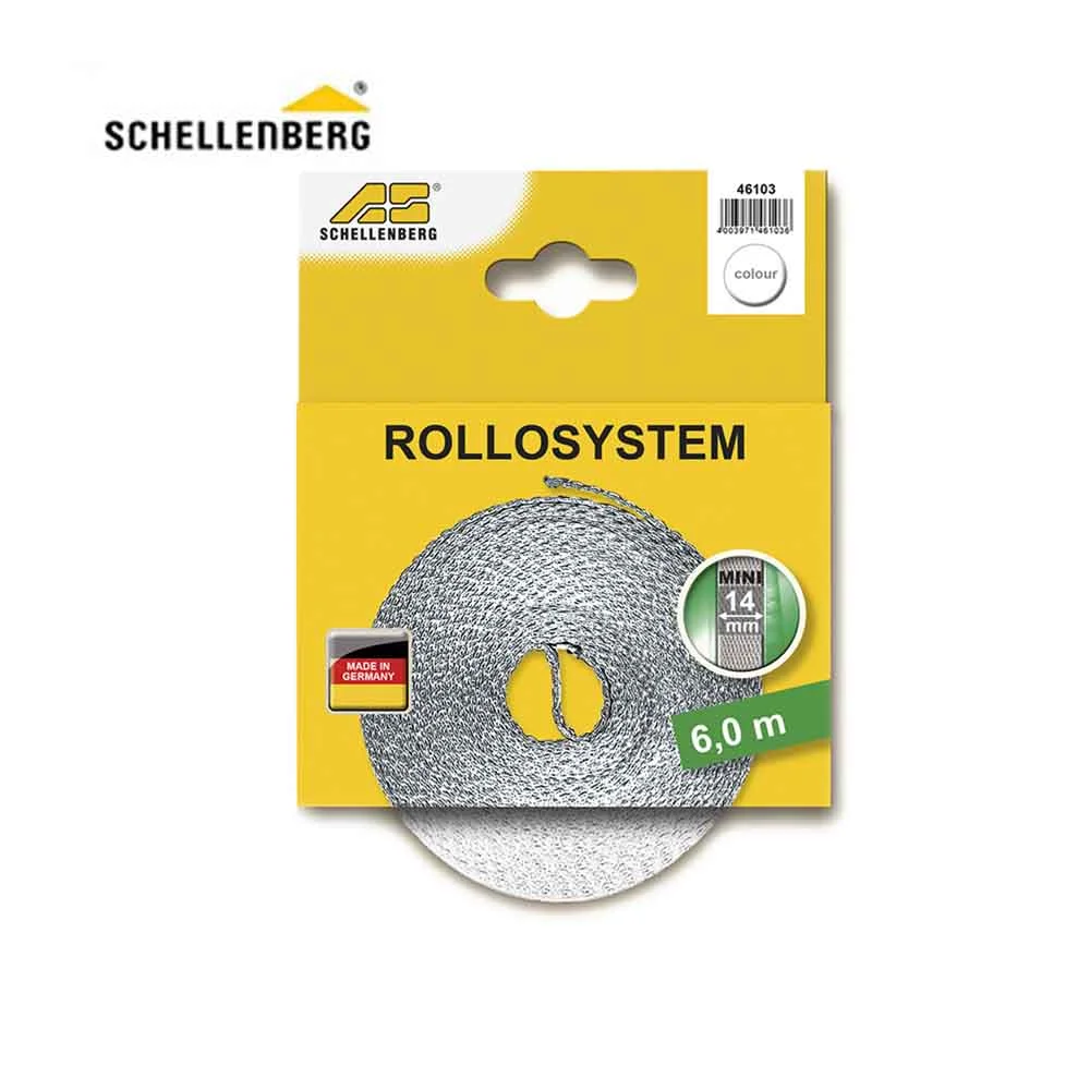 Fita para Persianas 14mm X 6m Branca Schellenberg
