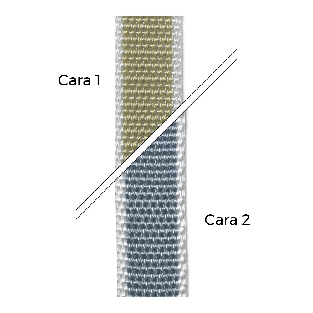 Fita Estores 08 22mm X 6m Cinzento/Bege (Blister) Cambesa
