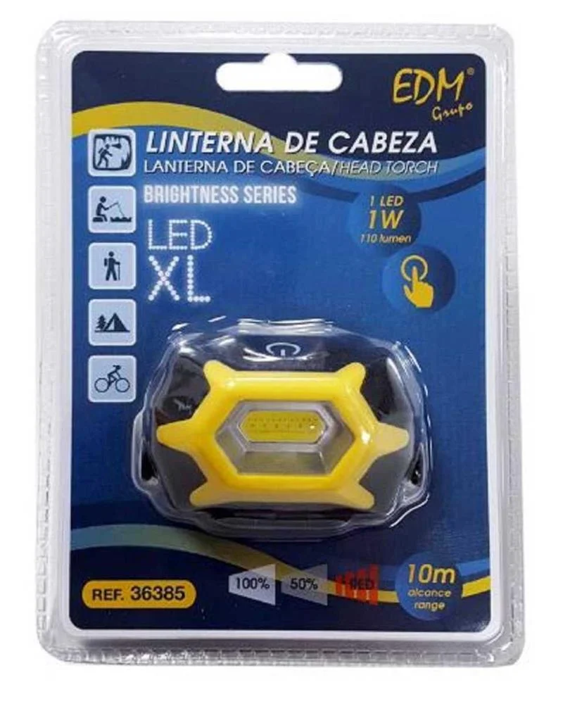 Lanterna Frontal 1 LED 110 Lumens