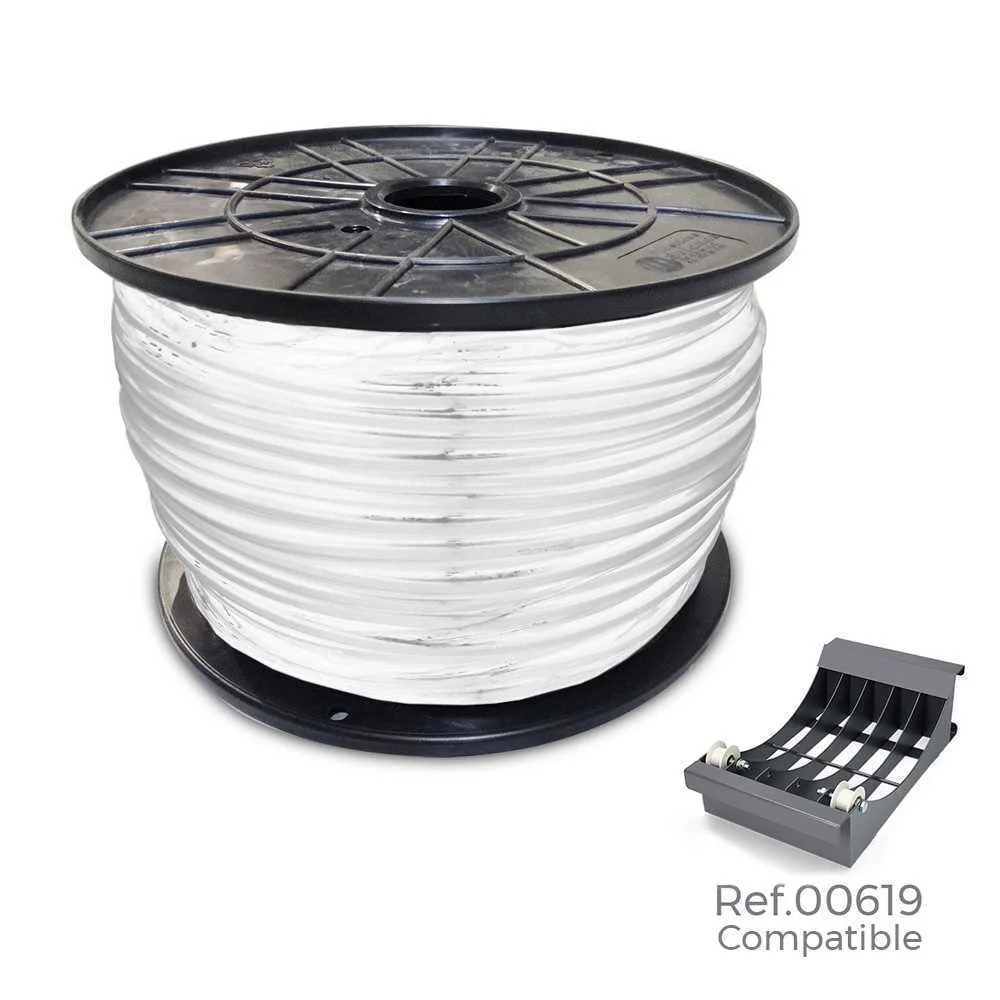 Rolo de Cabo Acrilico 1kv Branca 3x2,5mm 150m (Bobine Grande &Oslash;400x200mm)