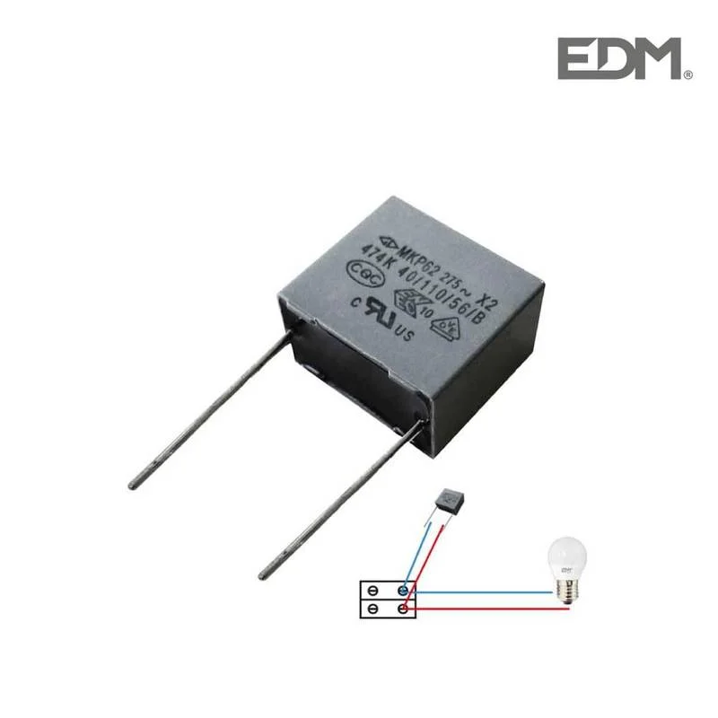 Condensador para Lampada LED  Edm