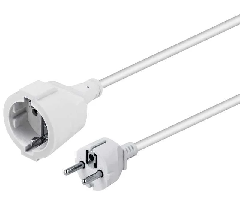 Prolongador de Red Schuko Cee 7/4 Macho - Hembra