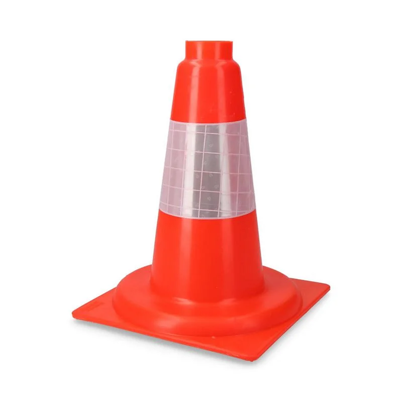 Cone de Sinaliza&ccedil;&atilde;o de Polipropileno Laranja 30cm Reflex