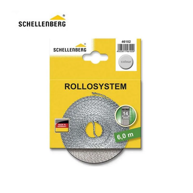Fita para Persianas 14mm X 6m Cinza Schellenberg