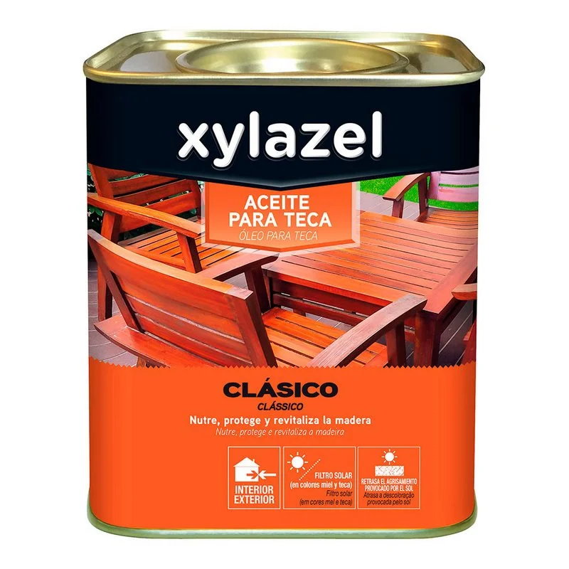 Xylazel Azeite para Teca Incolor 4l