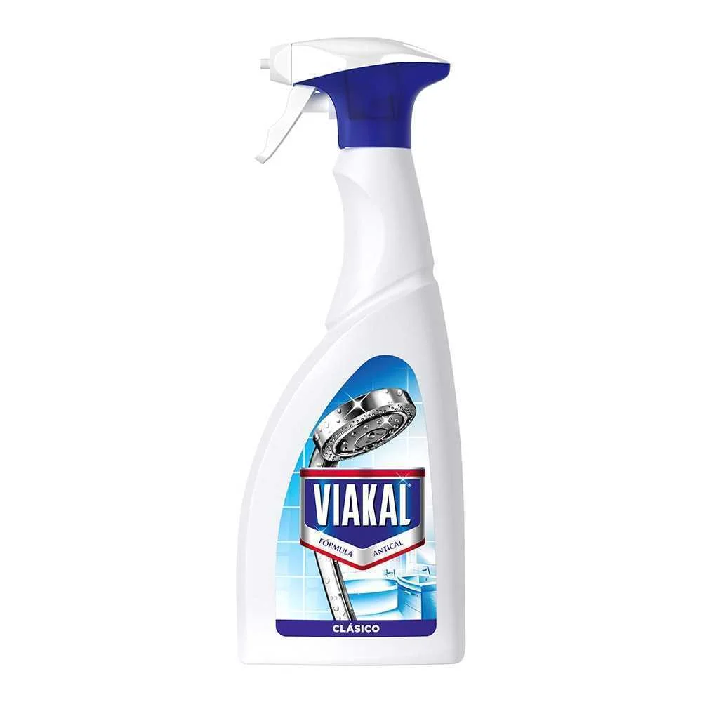 Viakal Gel Spray 700ml Limpeza Anticalc&aacute;rio
