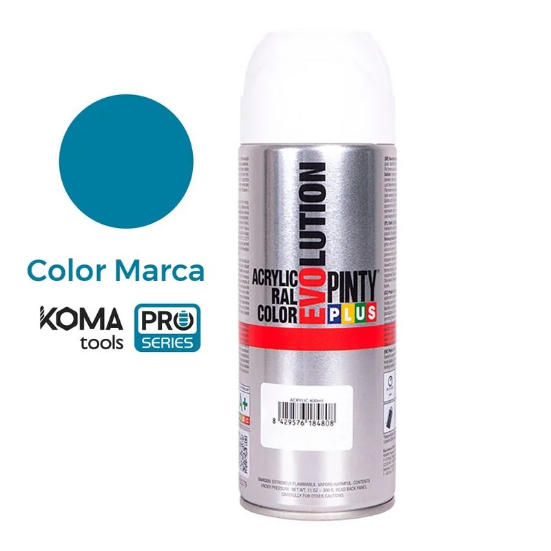 Spray Ral 230 50 40 Azul Cor Corporativa Koma Tools Pinty Plus