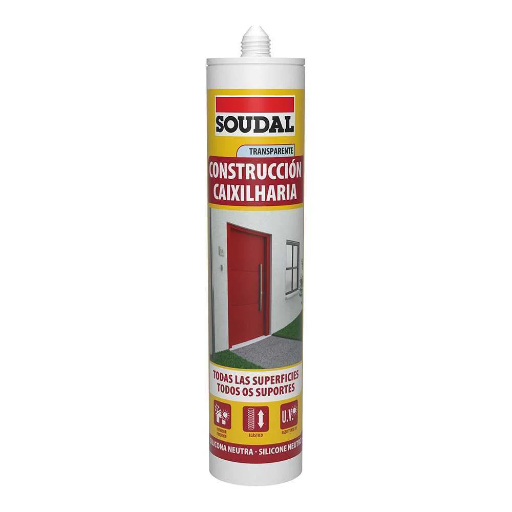 Silicone Constru&ccedil;&atilde;o Neutra Transl&uacute;cida 290Ml Souda