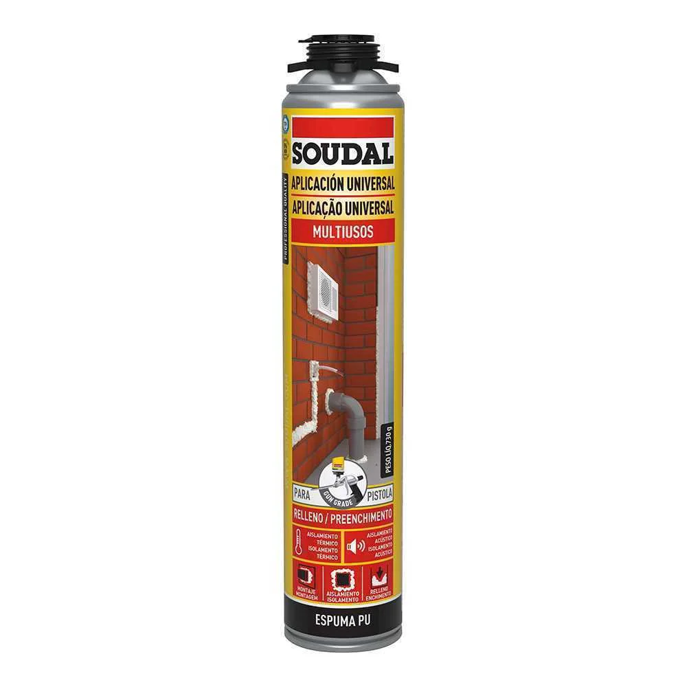 Espuma Pistola Classica 750ml 115798 Soudal