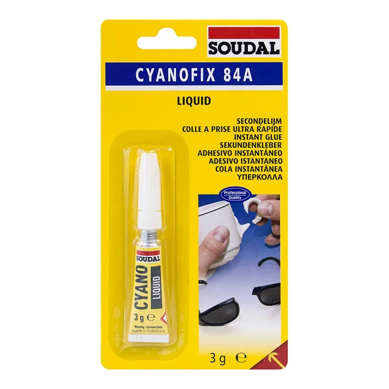Cianoacrilato Instant&acirc;neo De Uso Universal 3Gr Sou