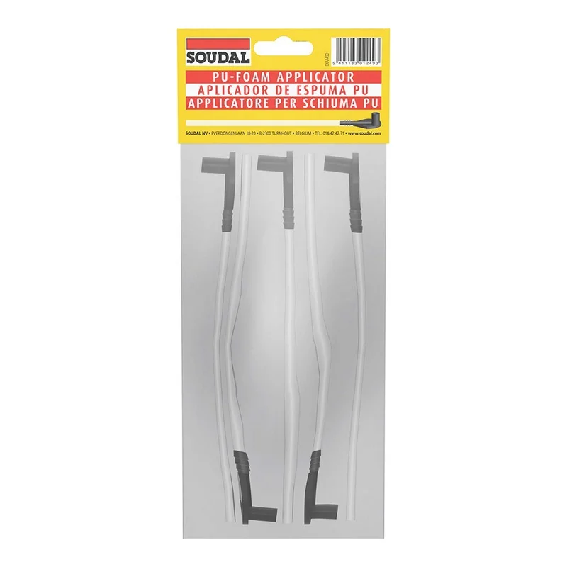 Bl&iacute;ster 5 C&acirc;nulas para Espuma Pu Soudal