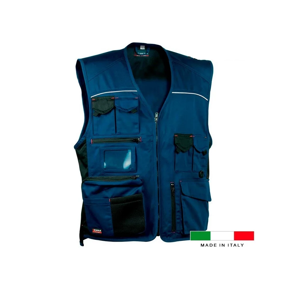 Colete Expert Azul Marinho Preto Cofra Tamanho 64