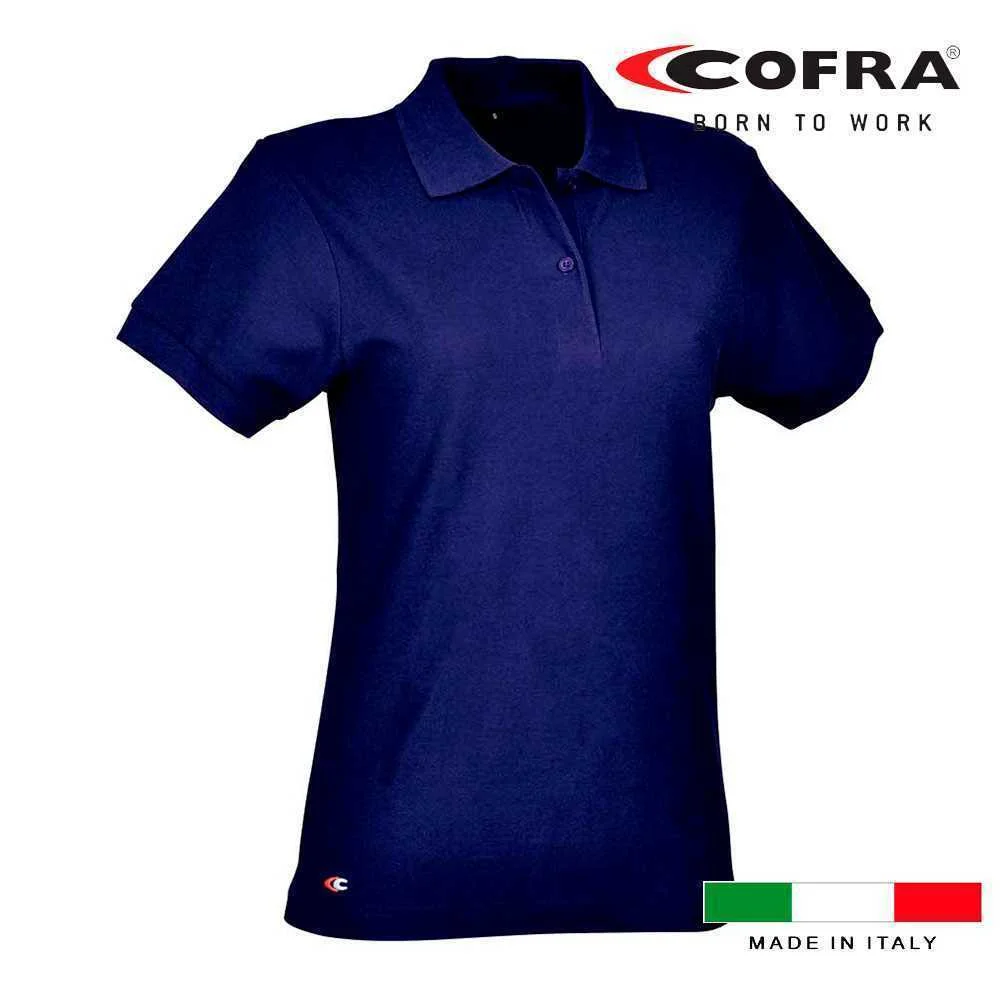 Polo Woman Giza Azul Marinho Cofra Tamanho Xl