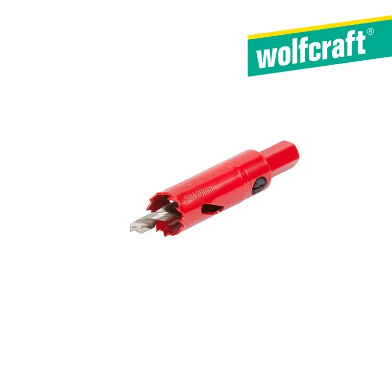 Broca Craneana Bim Completo com Adaptador e Broca Piloto &Oslash;20mm 5462000 Wolfcraft