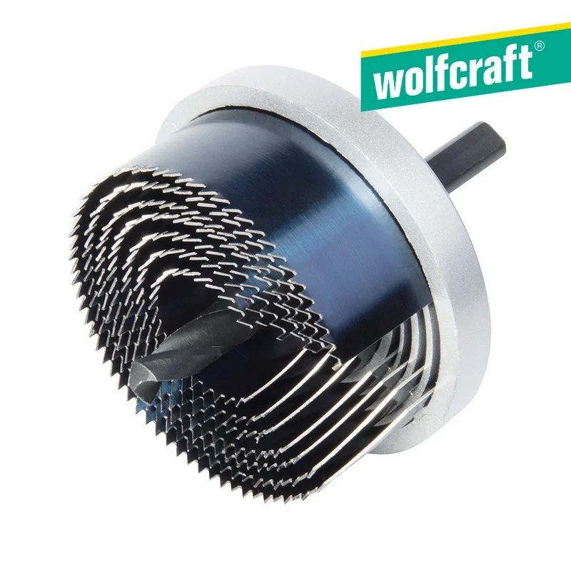 Broca Craneana com Broca Central de 8mm com 7 Laminas 2164000 Wolfcraft