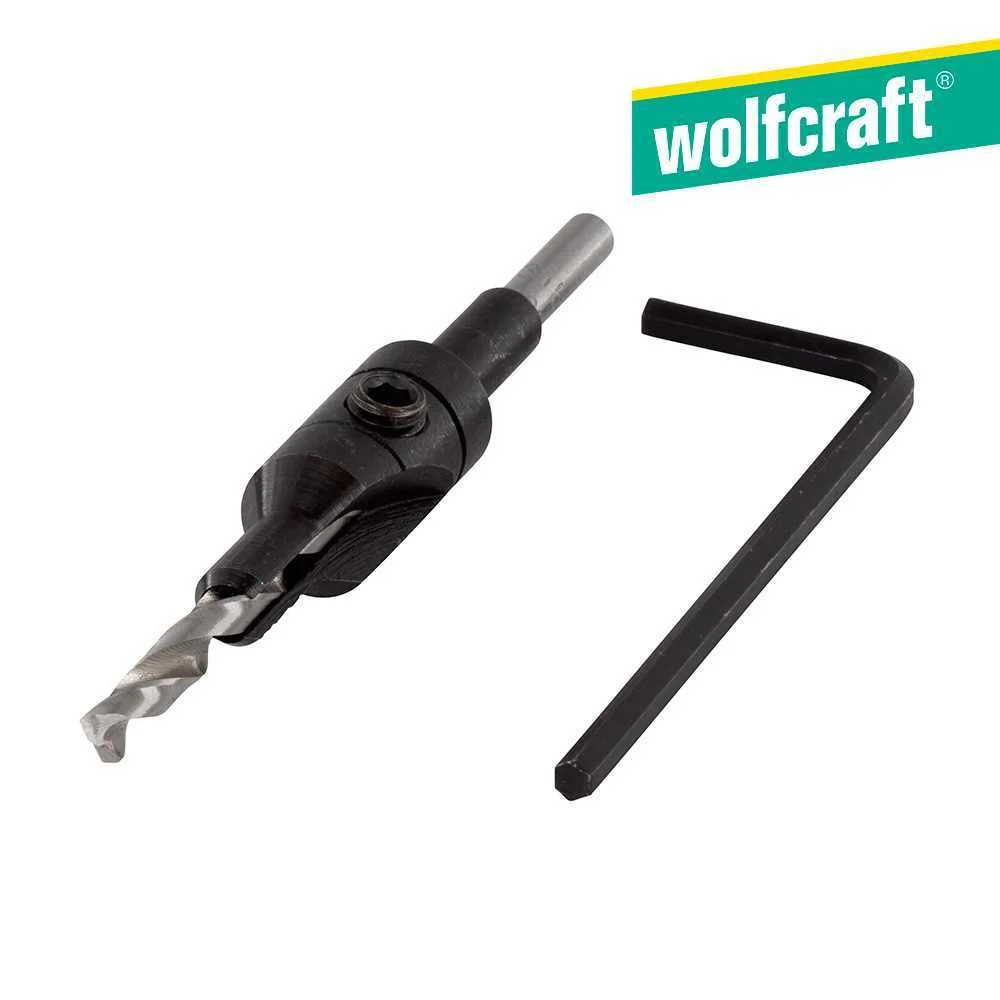 Broca para Berbequim para Madeira &Oslash;3,5-5/9,5mm 2500000 Wolfcraft