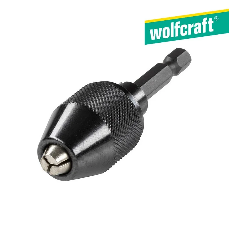 Porta-Brocas de A&ccedil;&atilde;o Rapida de 0,5-6,5mm Wolfcraft