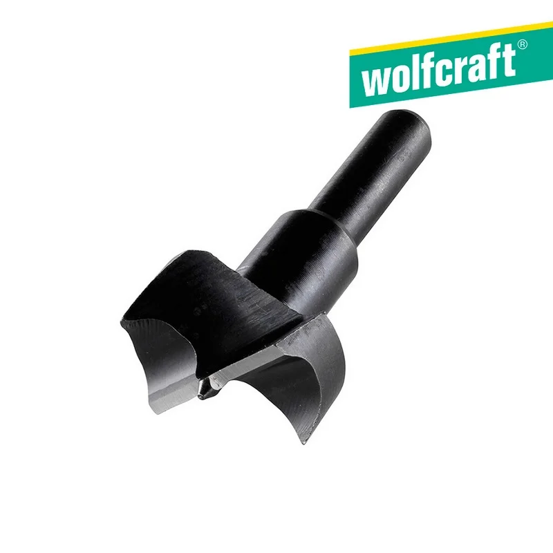 Fresa de Encastrar Cilindrica, Longitude Total 53mm &Oslash;26mm 3300000 Wolfcraft