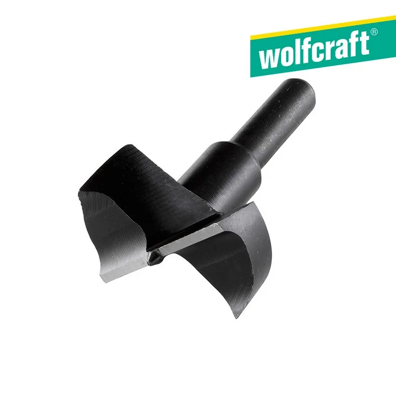 Fresa de Encastrar Cilindrica, Longitude Total 53mm &Oslash;35mm 3302000 Wolfcraft