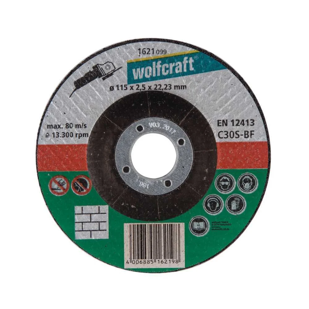 Disco de Corte para Metal&oslash;230x2,5x22,23mm. 1628099 Wolfcraft