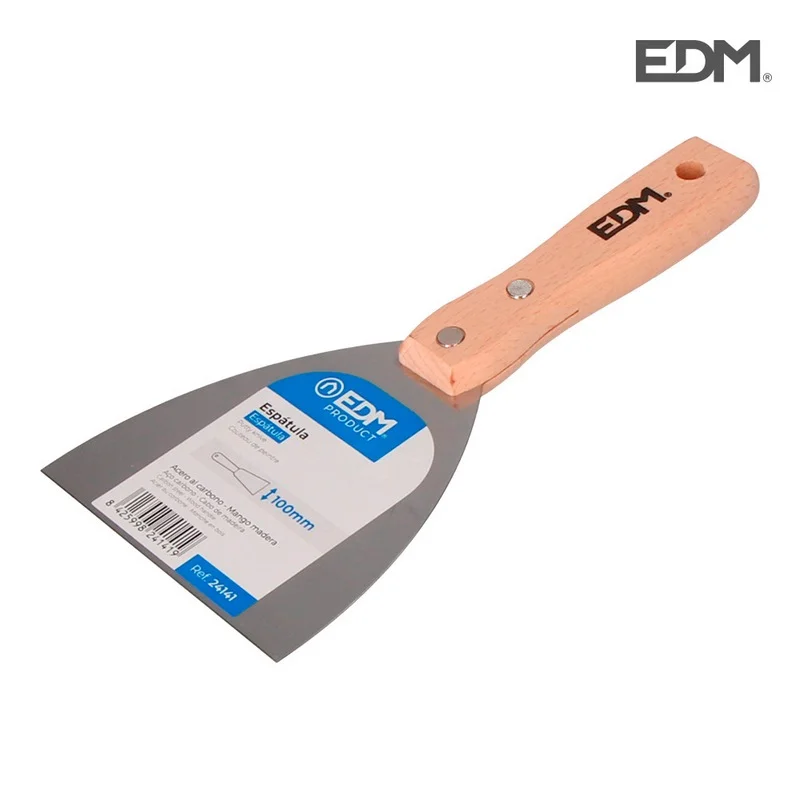 Esp&aacute;tula Profissional Flex&iacute;vel 100mm Edm