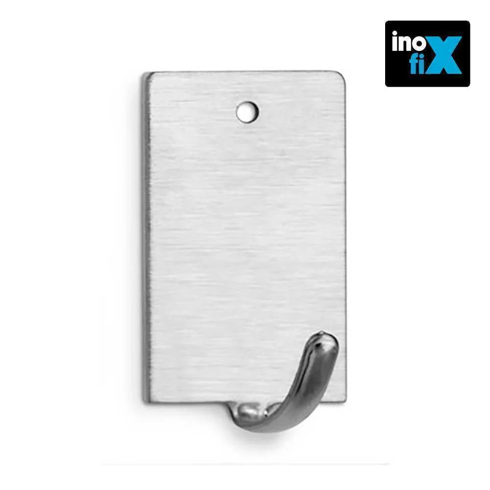 Cabide Adesivo A&ccedil;o (Blister 3 Unid) Inofix