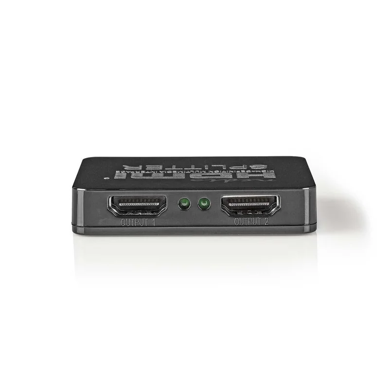 2 Puertos | Divisor Hdmi | Negro