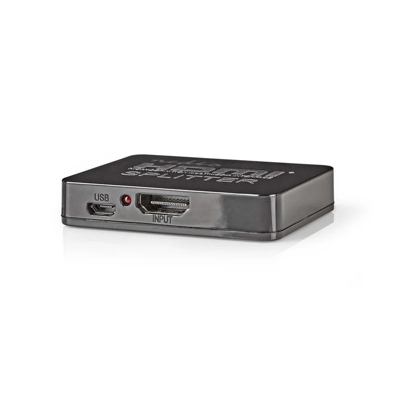 2 Puertos | Divisor Hdmi | Negro